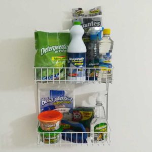 Canasta de Pared 2 Niveles - Organizador - Multiusos - Gana - Espacio - Cocina - Manizales - Diajor