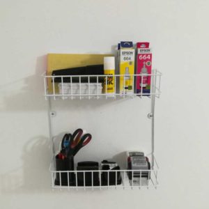 Canasta de Pared 2 Niveles - Organizador - Multiusos - Cocina - Diajor - Gana - Espacio - Manizales